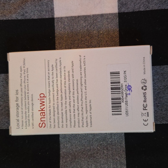 iOS Storage Drive - Pink - Picture 3 of 11